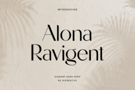 AlonaRavigent Font