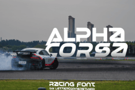 Alphacorsa Font Family