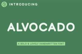 Alvocado Font