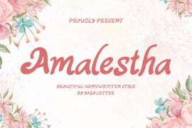 Amalestha Demo Font
