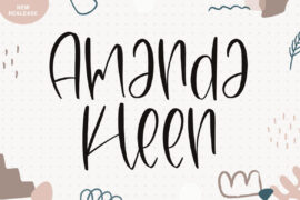 Amanda Kleen Personal Use Only Font