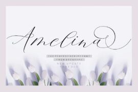 Amelina Script Font Family