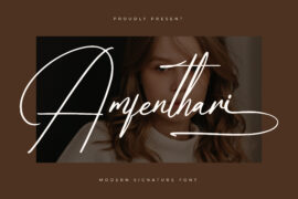 Amfenthari DEMO VERSION Font Family