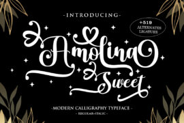 Amolina Sweet Font