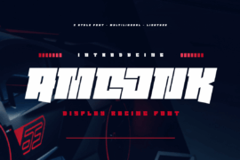 AMOONK trial Font Family