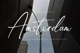 Amsterdam Handwriting Font