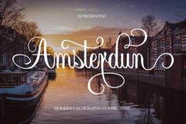 Amsterdun Font