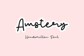 Amstery Font