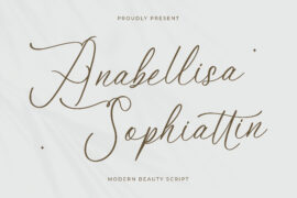 Anabellisa Sophiattin DEMO VERS Font Family