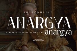 Anargya Personal Use Font