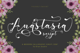 Anastasia Scrip Font