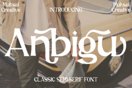 Anbigu Font