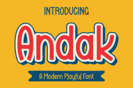 Andak Font