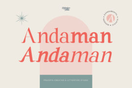 Andaman Demo Font Family