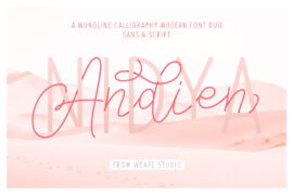 Andien Nidya Demo Font
