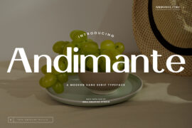 Andimante Personal Use Font