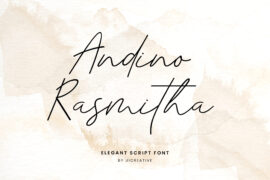 AndinoRasmitha Font