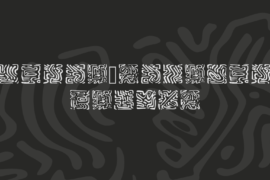 Angel-sealing Glyphs Font