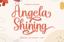 Angela Shining Font