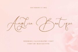 Angelica Boutique Font