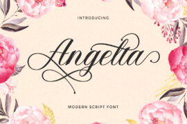 Angelta Script Font