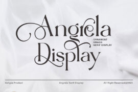 Angrela Display Font