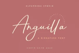 Anguilla Font