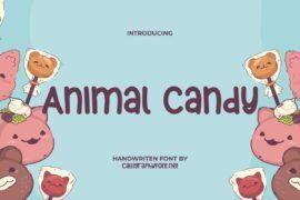 AnimalCandyDemo Font