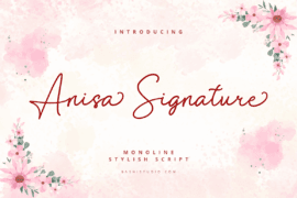 Anisa Signature Font