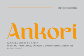 Ankori Font