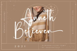 Anneth Believer Font