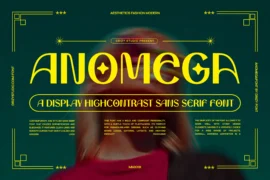 Anomega Font