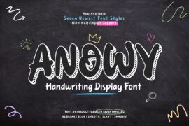 ANOWYtrial Font Family