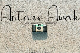 ANTARO AWAK Font