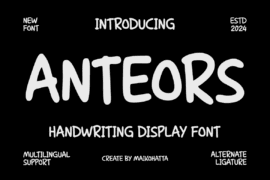 ANTEORS Font