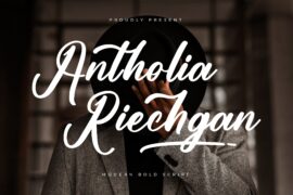 Antholia Riechgan DEMO VERSION Font Family