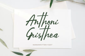 Anthoni Gristhea Font