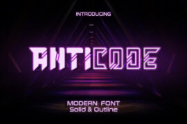 Anticode Font