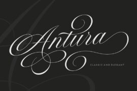 Antura Script Font