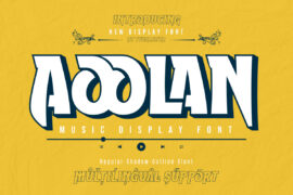 AOOLAN Trial Font