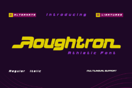 Aougtron Font Family