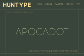 Apocadot Font Family