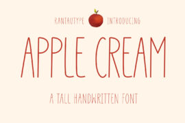 Apple Cream Font