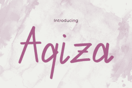 Aqiza Font
