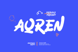 AQREN Personal Font