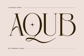 Aqub – Demo Version Font