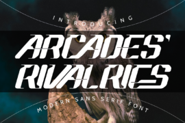 ARCADES RIVALRIES DEMO Font
