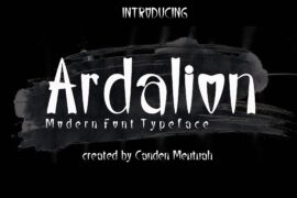 Ardalion Font