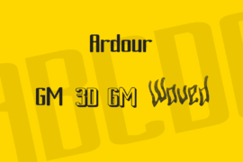Ardour Font Family