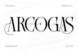 Areogas Vintage – Demo Version Font